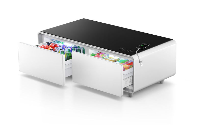 Smart Cocktail table with refrigerator