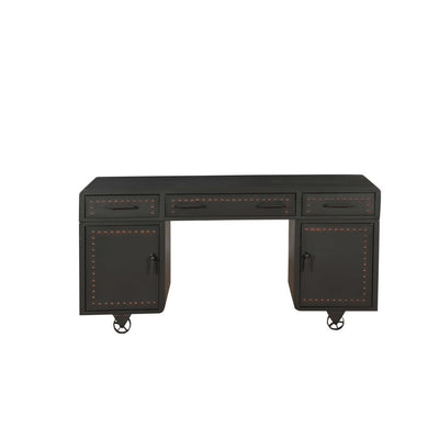 Actaki - Desk - Sandy Gray - Grand Furniture GA