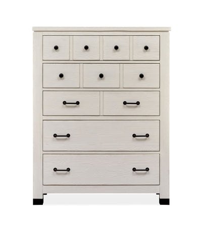 Harper Springs - Drawer Chest - Silo White