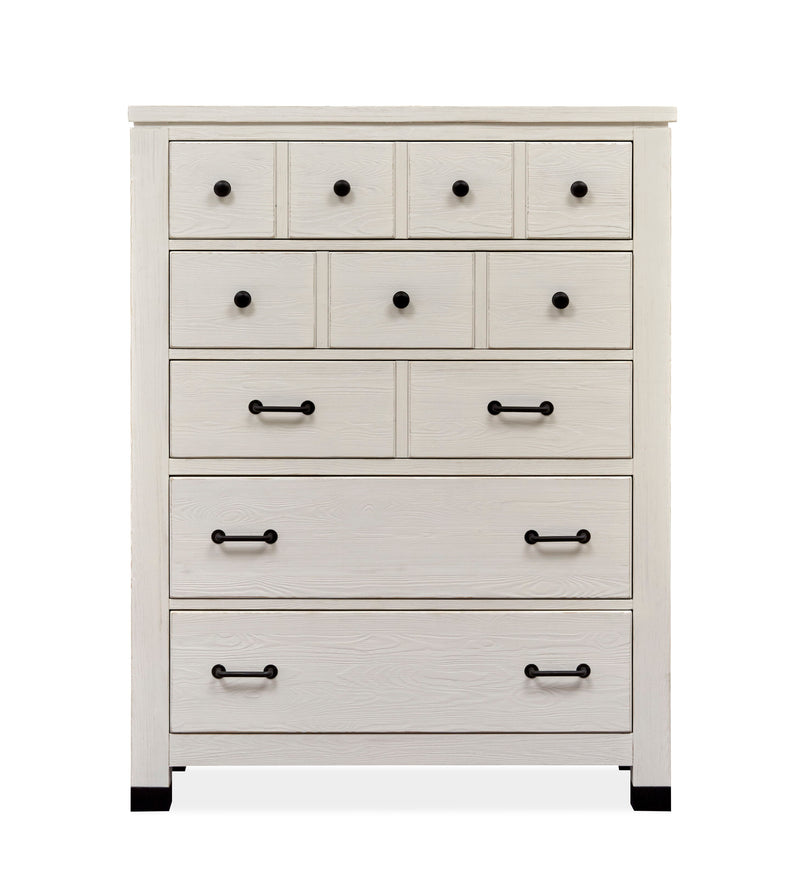 Harper Springs - Drawer Chest - Silo White