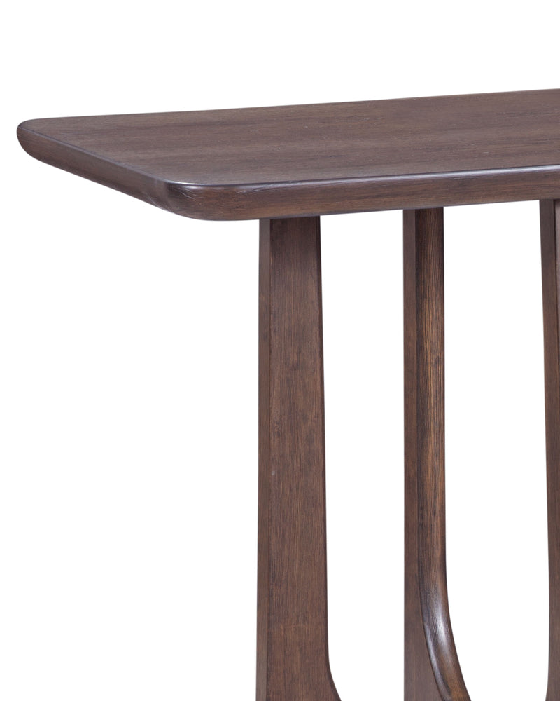 Dunnigan - Oak Console - Brown