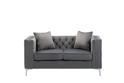 Lorreto - Velvet Loveseat