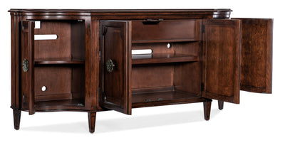 Charleston - Four-Door Buffet - Dark Brown