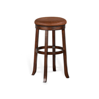 Santa Fe - Swivel Stool With Cushion Seat