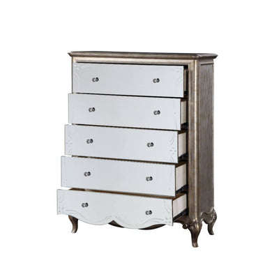 Esteban - Chest - Antique Champagne - Grand Furniture GA