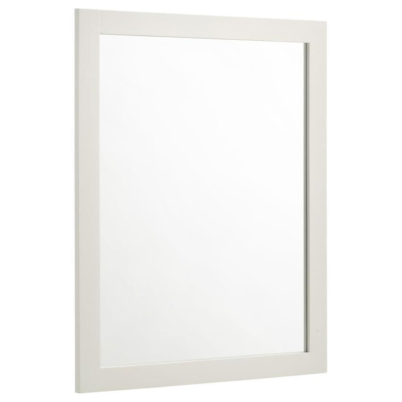 Selena - Dresser Mirror - Cream White