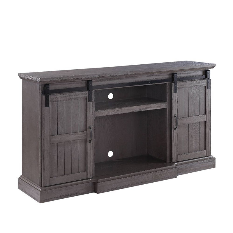 Admon - TV Stand - Gray Oak - Grand Furniture GA