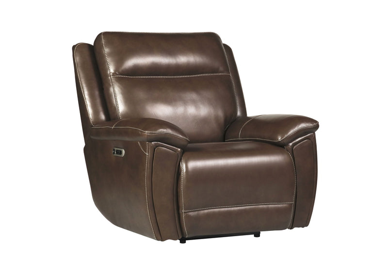 Jameson - Power Reclining Zero Gravity Sofa Loveseat And Recliner - Hickory