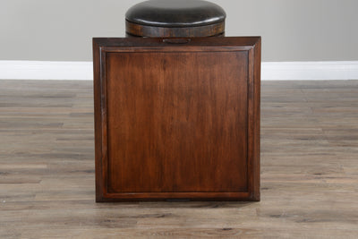 Santa Fe - Ottoman Tray - Dark Brown