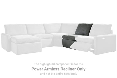 Hartsdale - Granite - Armless Power Recliner