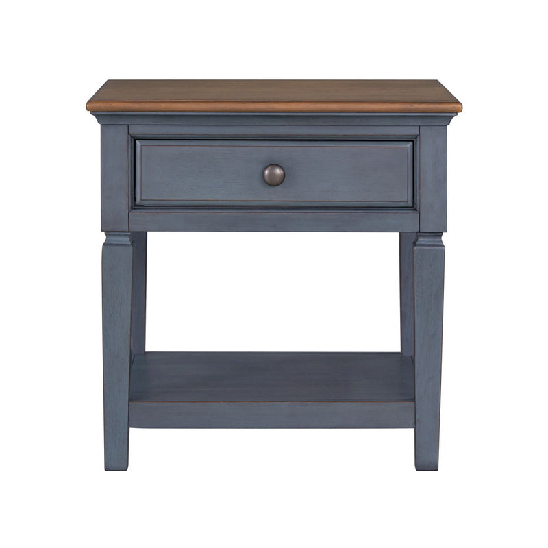 Americana - 24" End Table - Blue