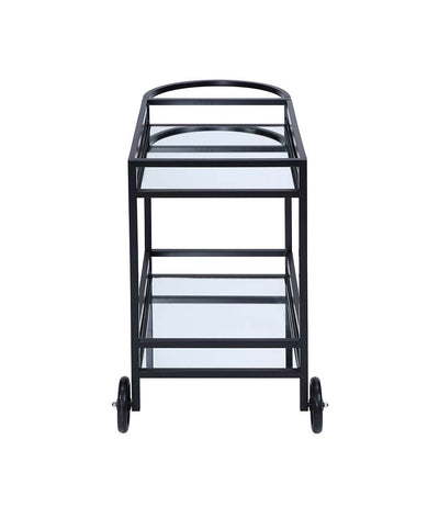 Colson - Serving Cart - Black Finish - Grand Furniture GA