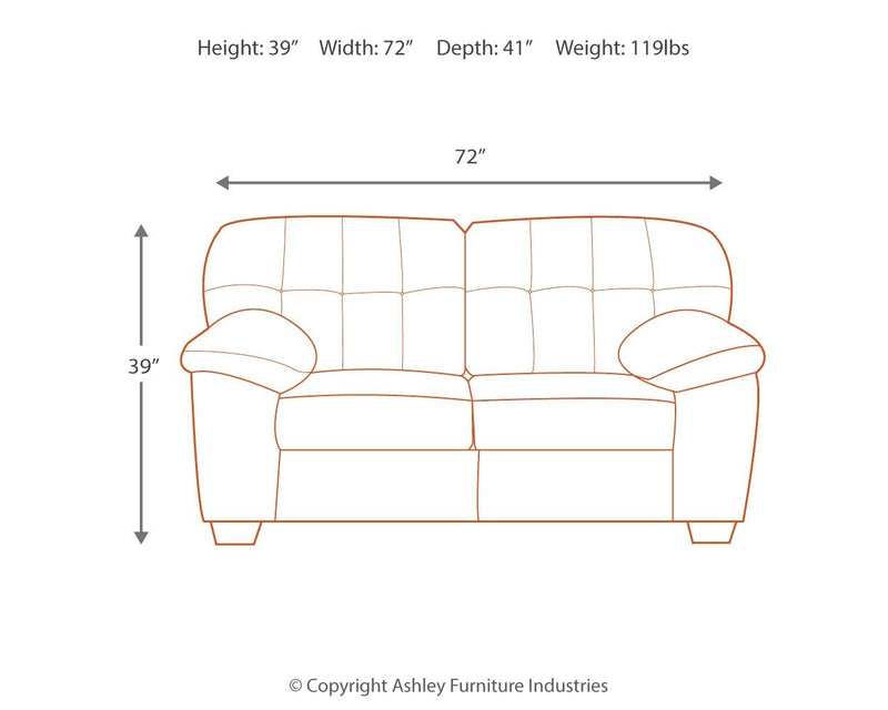 Accrington - Stationary Loveseat - Grand Furniture GA