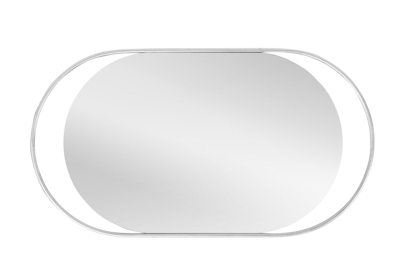 Ovale - Wall Mirror - Silver Leaf