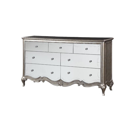 Esteban - Dresser - Antique Champagne - Grand Furniture GA