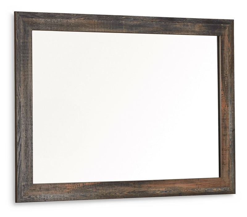 Drystan - Brown / Beige - Bedroom Mirror