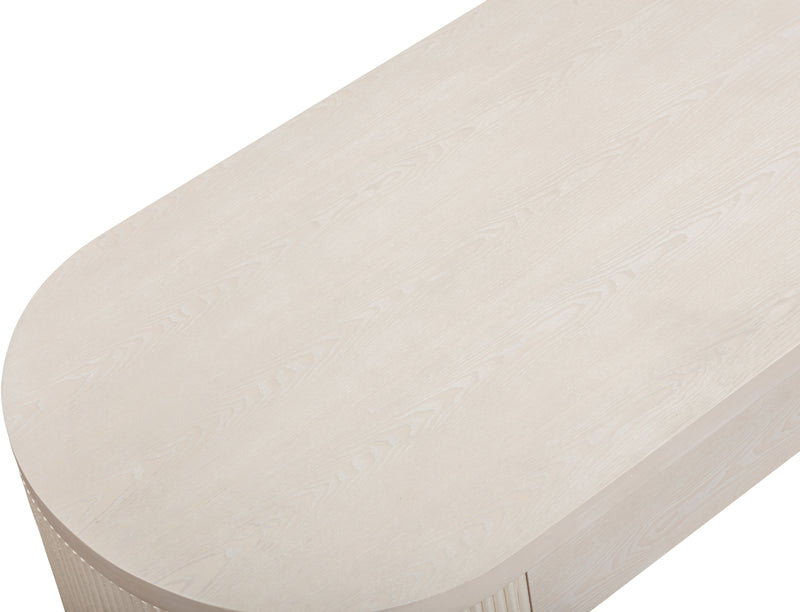 Lena - Coffee Table - Washed White Oak