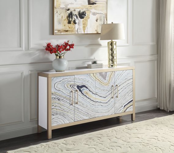 Cicero - Console Table - White - Grand Furniture GA