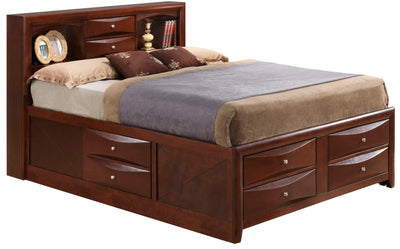 Marilla - Storage Bed With Bookcase Headboard