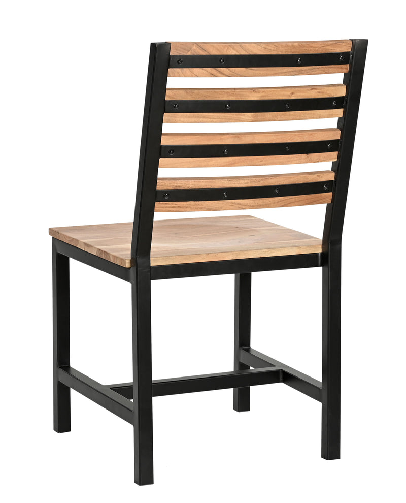 Torino - Dining Chair (Set of 2) - Yorkshire Natural / Black