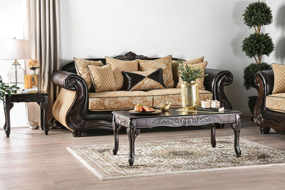 Aislynn - Sofa & Loveseat - Gold - Grand Furniture GA