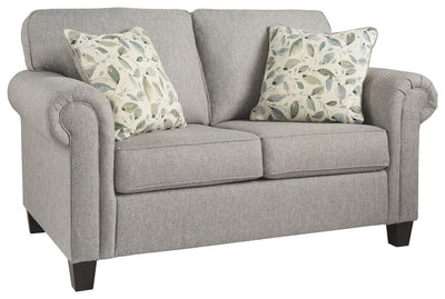 Alandari - Gray Dark - Loveseat - Grand Furniture GA