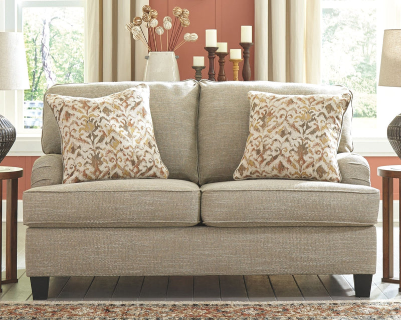 Almanza - Wheat - Loveseat - Grand Furniture GA