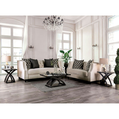 Aniyah - Sofa & Loveseat - Beige - Grand Furniture GA
