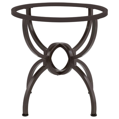 Aviano - Dining Table Base - Gunmetal - Grand Furniture GA