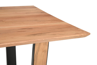 Torino - Dining Table - Yorkshire Natural / Black