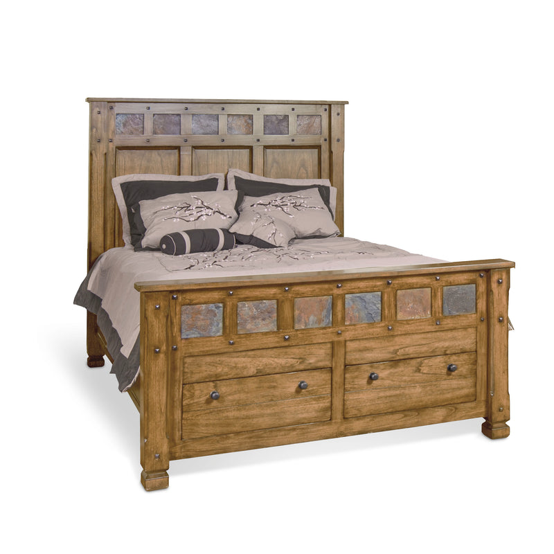 Sedona - Eastern King Bed - Rustic Oak