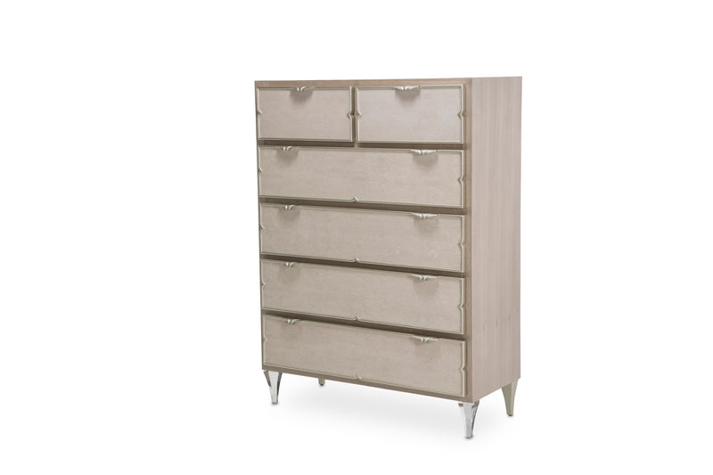 Camden Court - 6-Drawer Chest - Pearl