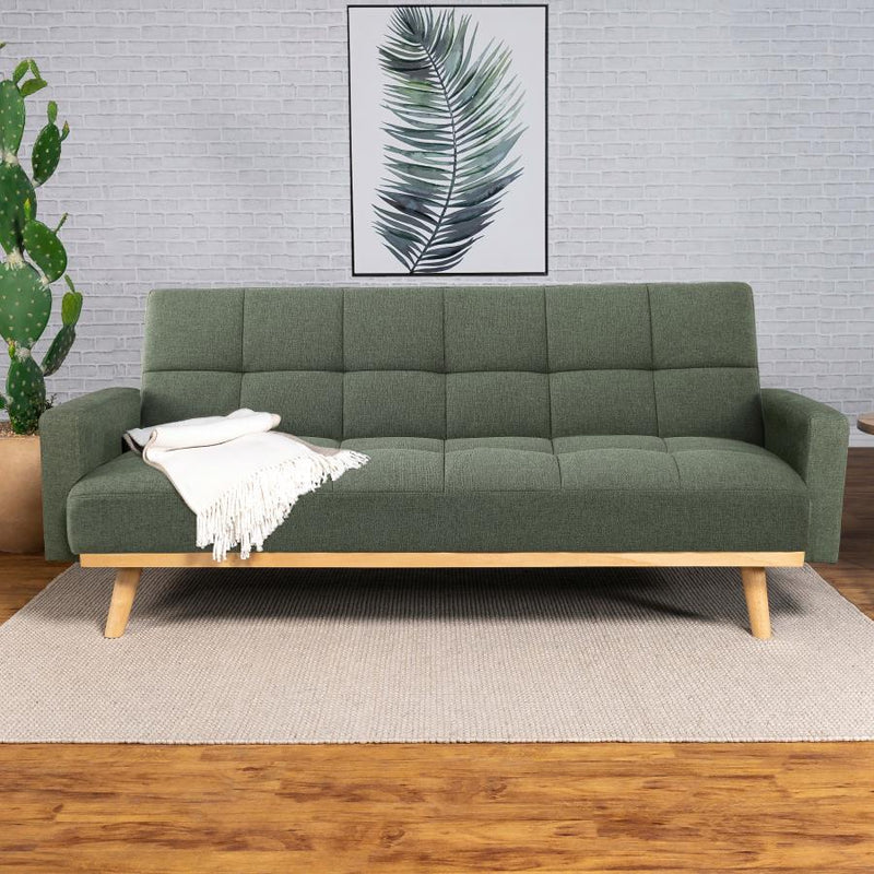 Kourtney - Upholstered Tufted Convertible Sofa Bed