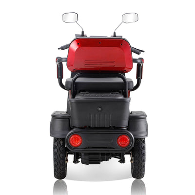 Heavy Duty 4 Wheel Mobility Scooters For Seniors & Adults 500 Lbs Capacity