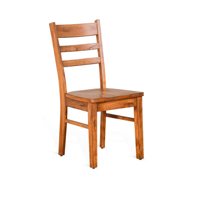 Sedona - Ladderback Chair With Wood Seat - Light Brown