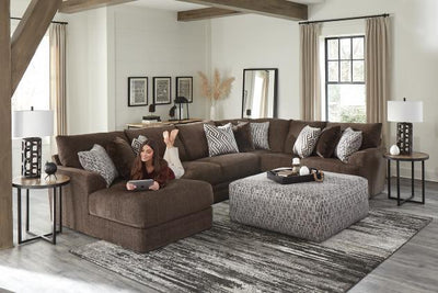 Galaxy - Armless Sofa - Chocolate