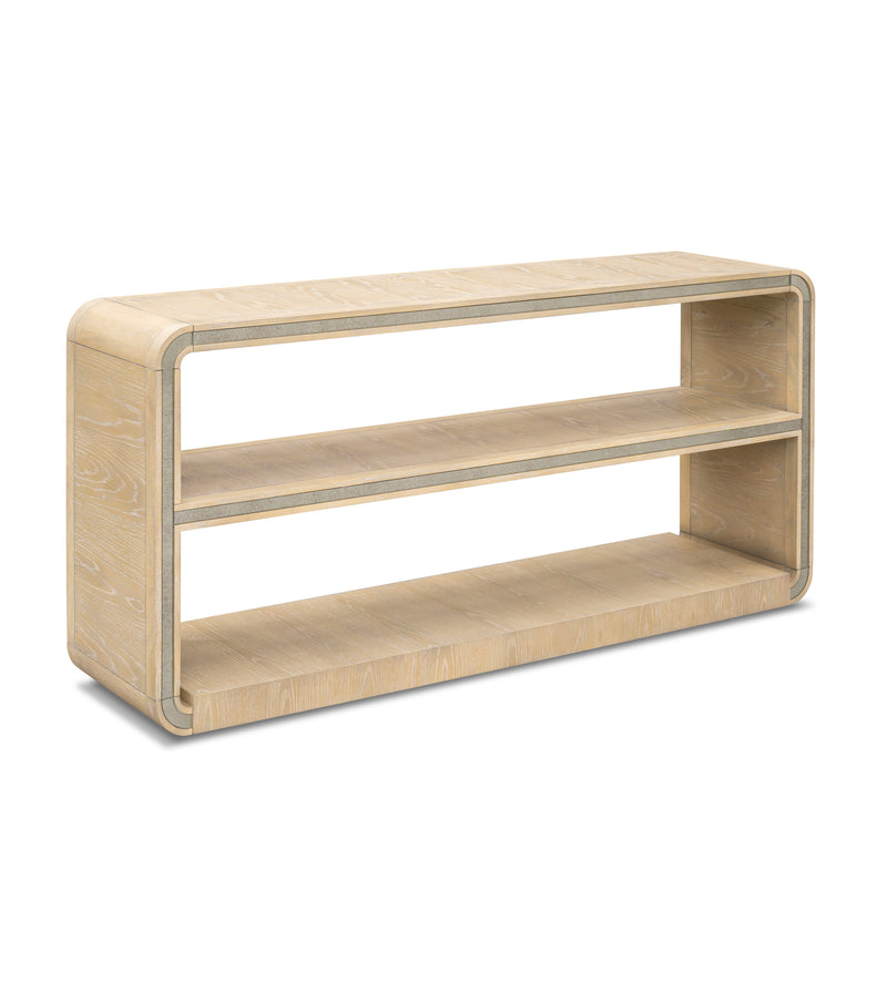 Damone - Console Table - Cerused White Oak