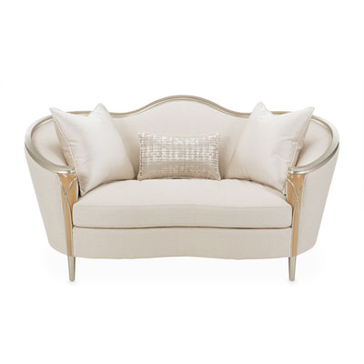 Villa Cherie - Loveseat - Pearl/Caramel