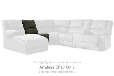 Benlocke - Flannel - Armless Chair