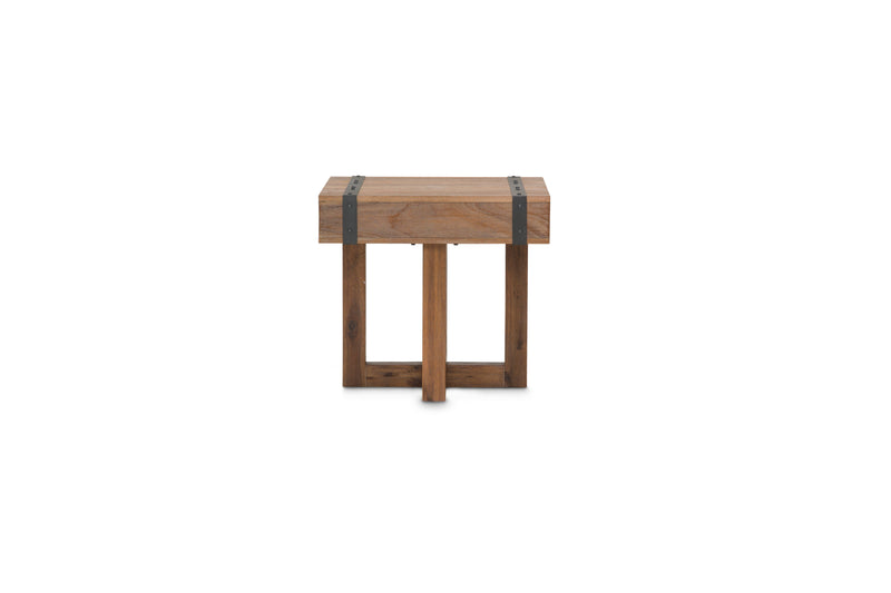 Brooklyn Walk - End Table - Burnt Umber