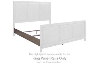 Chrestner - Gray - King Panel Rails