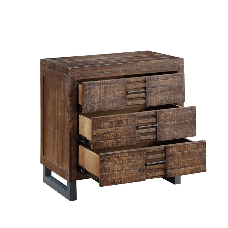 Andria - Nightstand - Reclaimed Oak - Grand Furniture GA