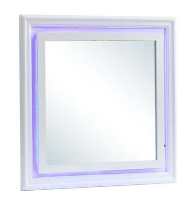 Lorana - Mirror-2 - Silver Champagne