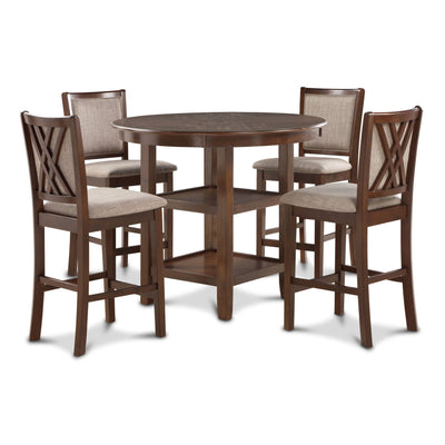 Amy - 5 Piece Counter Dining Set