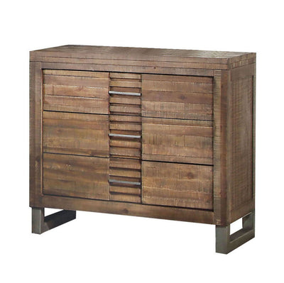 Andria - Nightstand - Reclaimed Oak - Grand Furniture GA