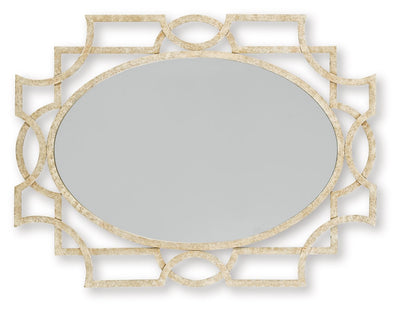 Fulkmore - Antique Gold Finish - Accent Mirror