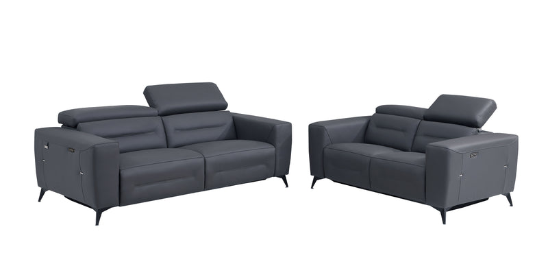 989 - Power Reclining Set With Power Headrest