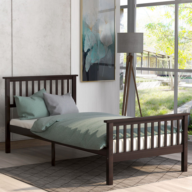 Platform Bed With Headboard And Footboard