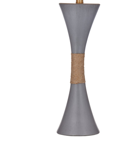 Dorian - Table Lamp - Gray / White