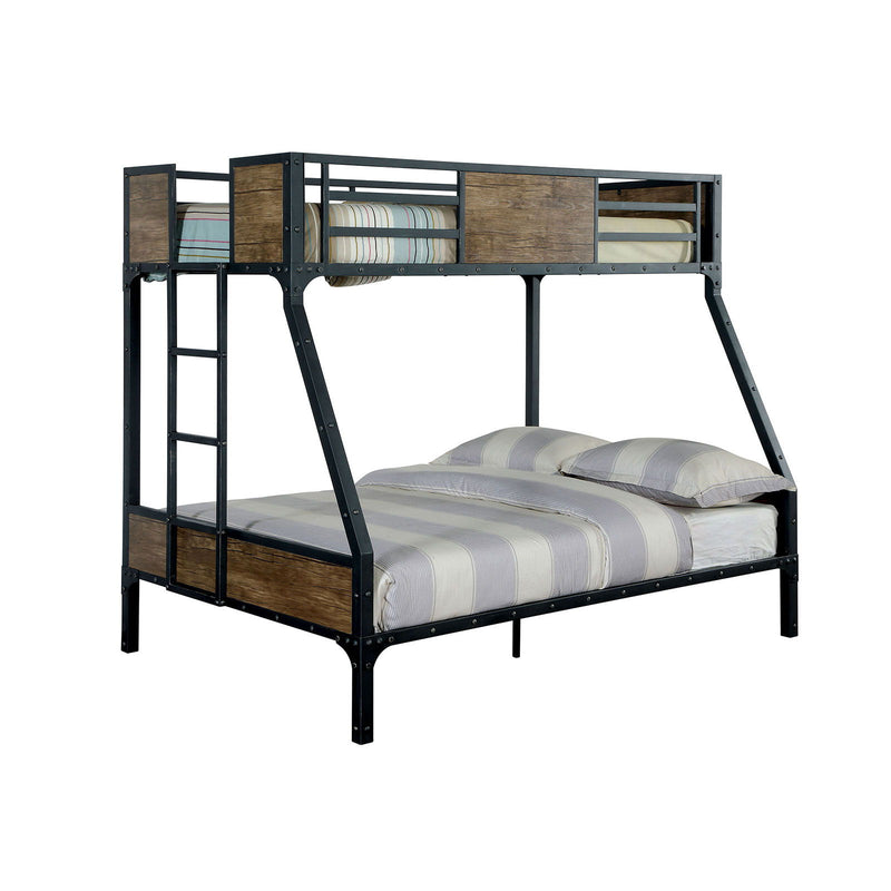 Clapton - Twin Bed With Workstation - Black - Grand Furniture GA